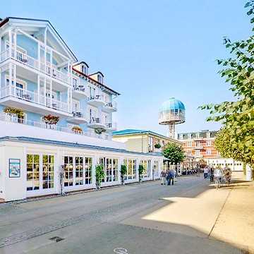 360° Panorama-Ansicht: Strandpromenade