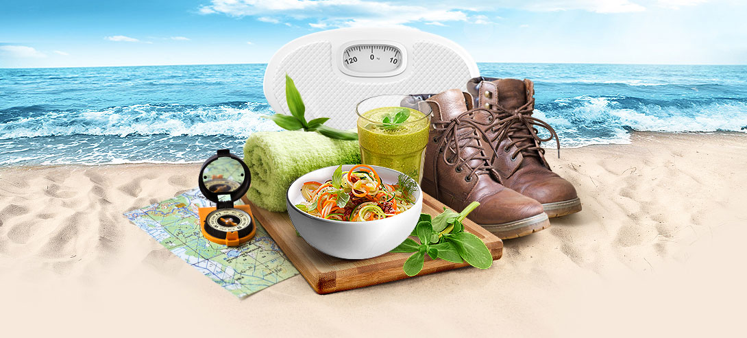 Basenfasten und Wandern