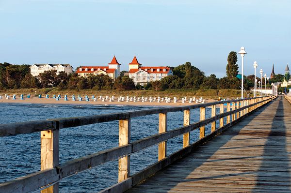 Hotel von der Seebrücke