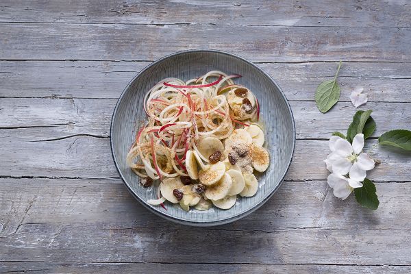 Basisches Müsli + Rucola Salat